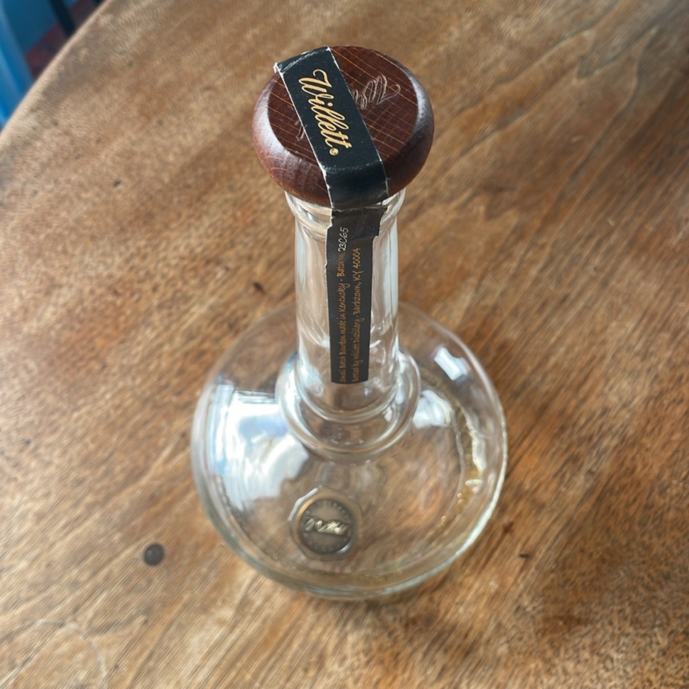 Willett BOURBON Empty Glass Bottle - 750 mL - Picture 6 of 7